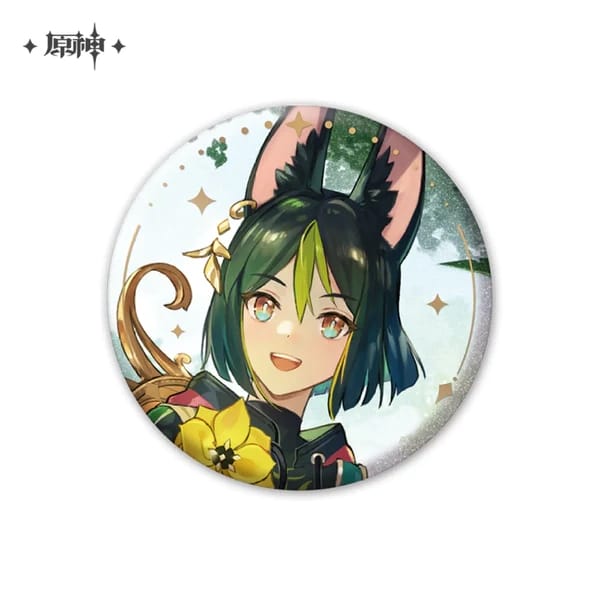 Genshin Impact Anecdote Series Character Can Badge