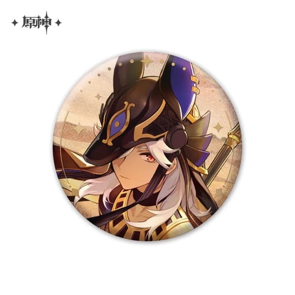 Genshin Impact Anecdote Series Character Can Badge