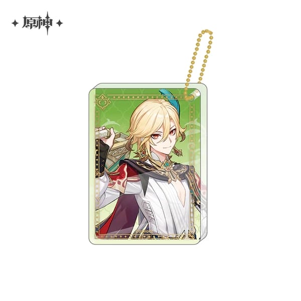 Genshin Impact Character Thick Acrylic Keychain Pendant Vol. 3