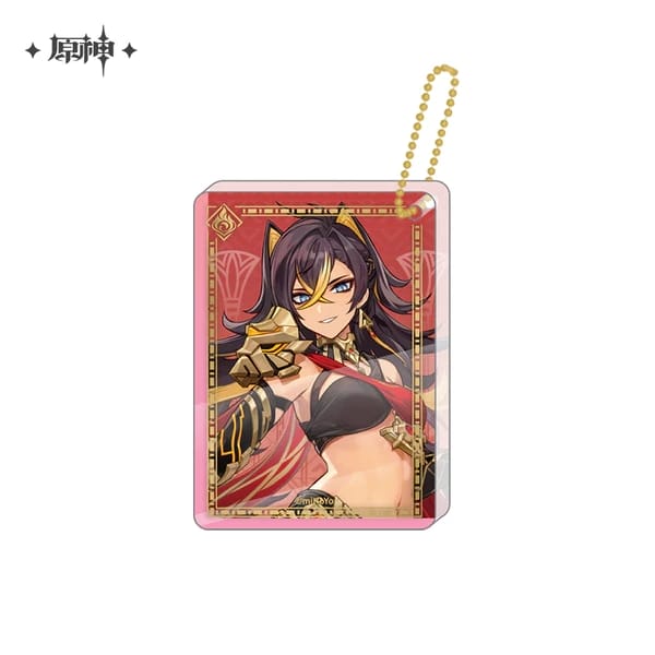 Genshin Impact Character Thick Acrylic Keychain Pendant Vol. 3
