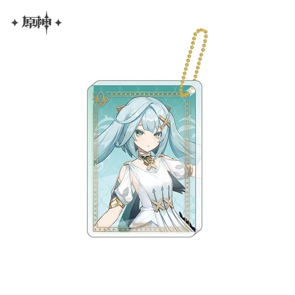 Genshin Impact Character Thick Acrylic Keychain Pendant Vol. 3
