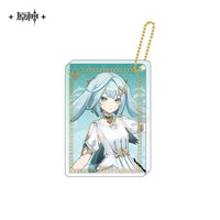 Genshin Impact Character Thick Acrylic Keychain Pendant Vol. 3