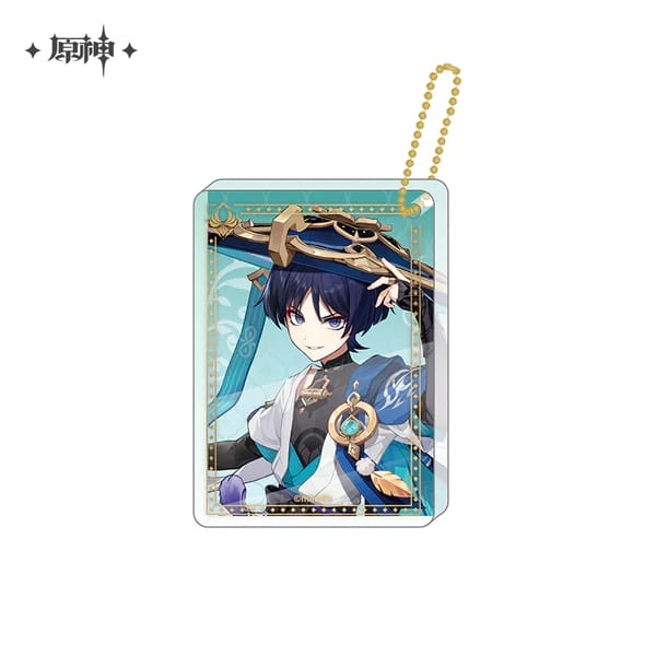 Genshin Impact Character Thick Acrylic Keychain Pendant Vol. 3