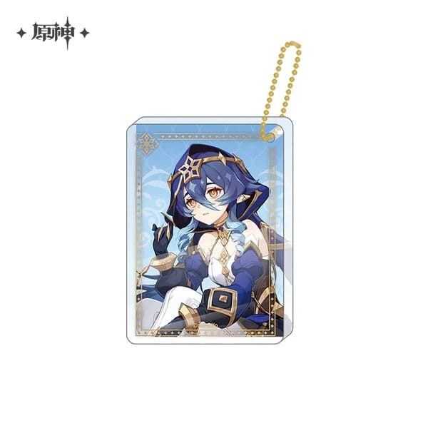 Genshin Impact Character Thick Acrylic Keychain Pendant Vol. 3