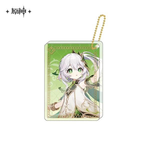 Genshin Impact Character Thick Acrylic Keychain Pendant Vol. 3
