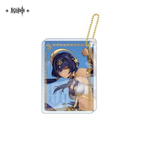 Genshin Impact Character Thick Acrylic Keychain Pendant Vol. 3
