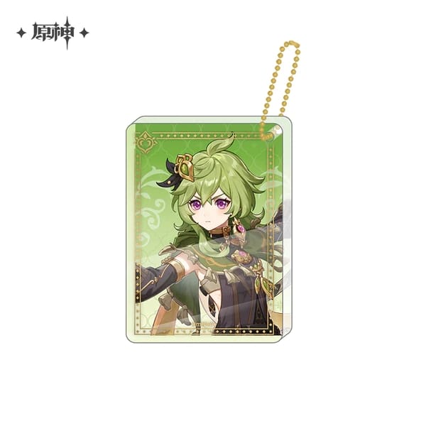 Genshin Impact Character Thick Acrylic Keychain Pendant Vol. 3
