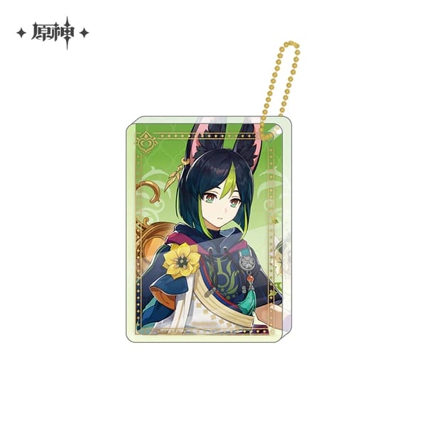 Genshin Impact Character Thick Acrylic Keychain Pendant Vol. 3