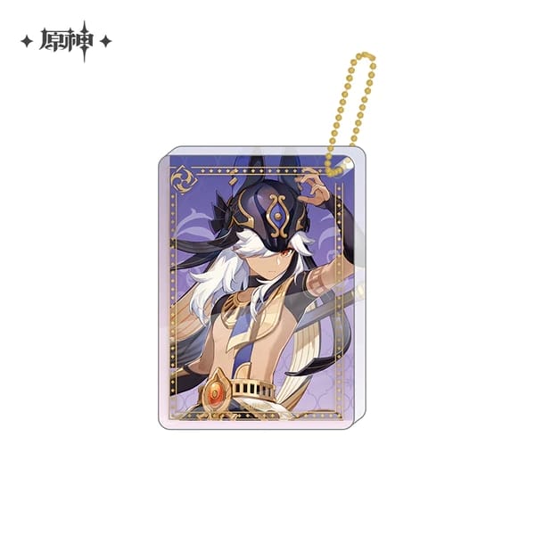 Genshin Impact Character Thick Acrylic Keychain Pendant Vol. 3