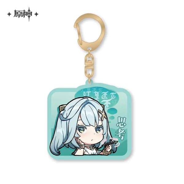 Genshin Impact Chibi Acrylic Keychain Series Pendant Vol. 3