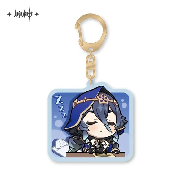 Genshin Impact Chibi Acrylic Keychain Series Pendant Vol. 3