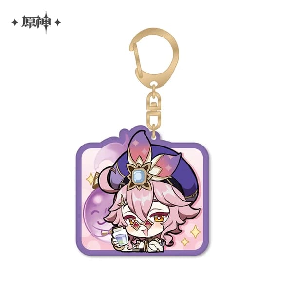 Genshin Impact Chibi Acrylic Keychain Series Pendant Vol. 3