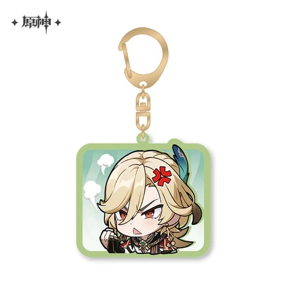Genshin Impact Chibi Acrylic Keychain Series Pendant Vol. 3