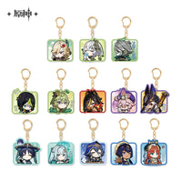 Genshin Impact Chibi Acrylic Keychain Series Pendant Vol. 3