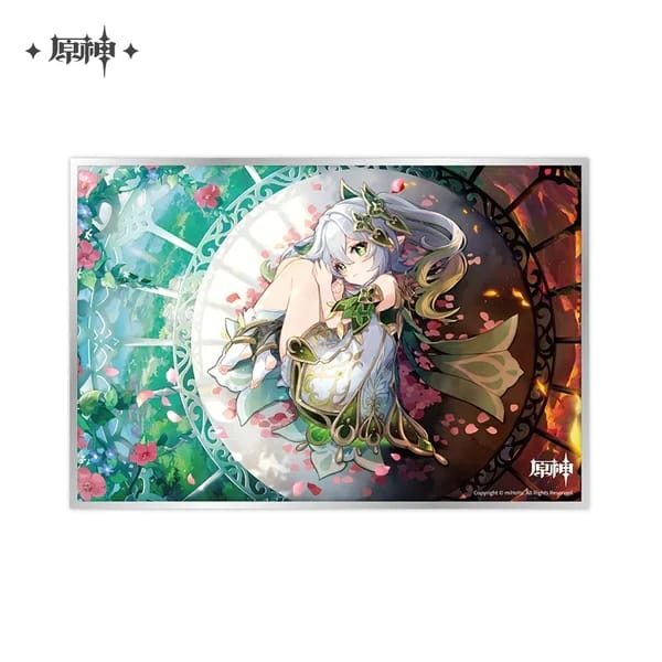 Genshin Impact Theme Series Shikishi Card Acrylic Bordered Poster