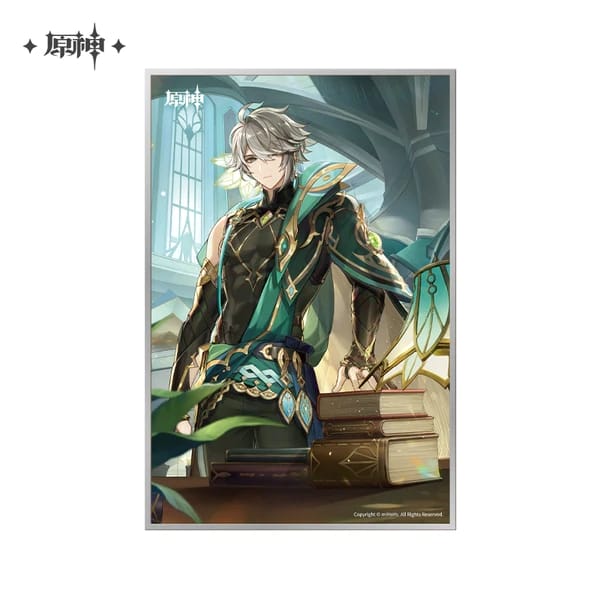 Genshin Impact Theme Series Shikishi Card Bordered Poster