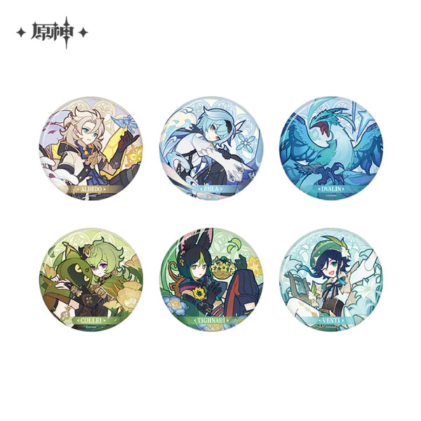 Genshin Impact Windblume's Breath Theme Series Badge