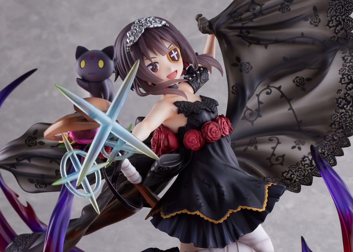 God's Blessing on This Wonderful World! Megumin the Black Rose Dress ver. 1/7 Scale Figure - FuRyu Corporation - Glacier Hobbies