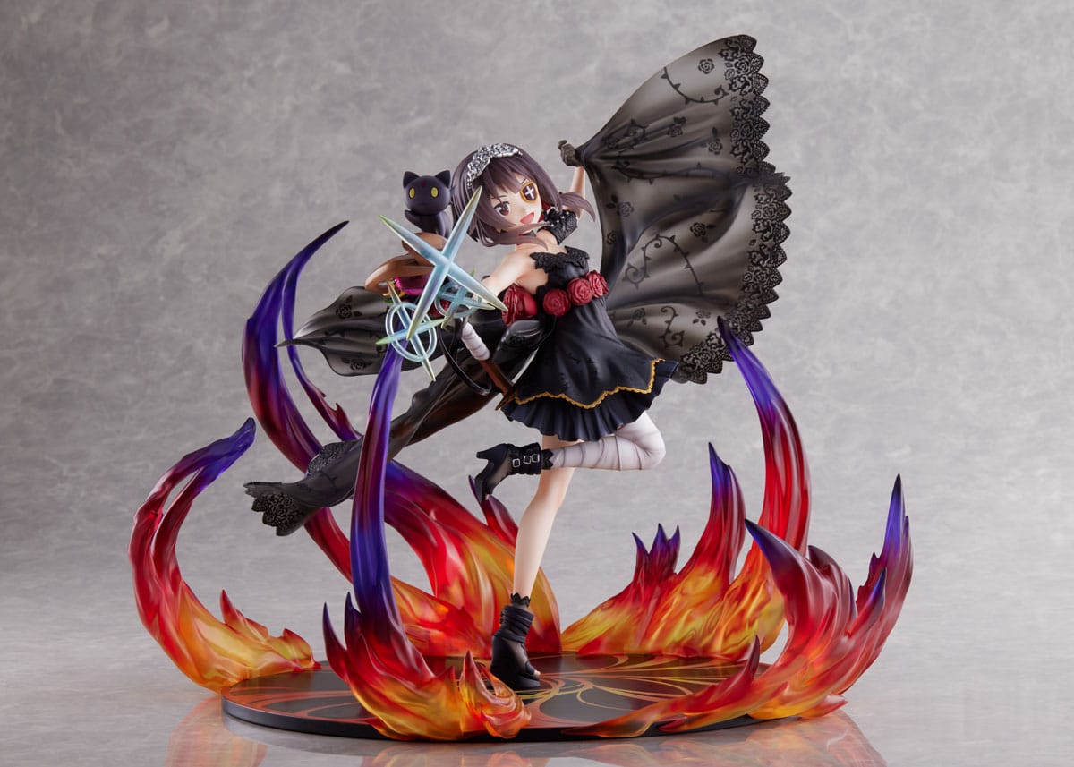God's Blessing on This Wonderful World! Megumin the Black Rose Dress ver. 1/7 Scale Figure - FuRyu Corporation - Glacier Hobbies