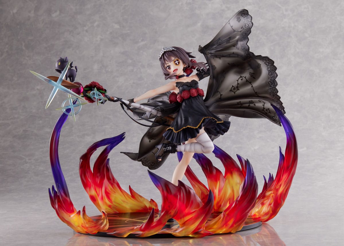 God's Blessing on This Wonderful World! Megumin the Black Rose Dress ver. 1/7 Scale Figure - FuRyu Corporation - Glacier Hobbies