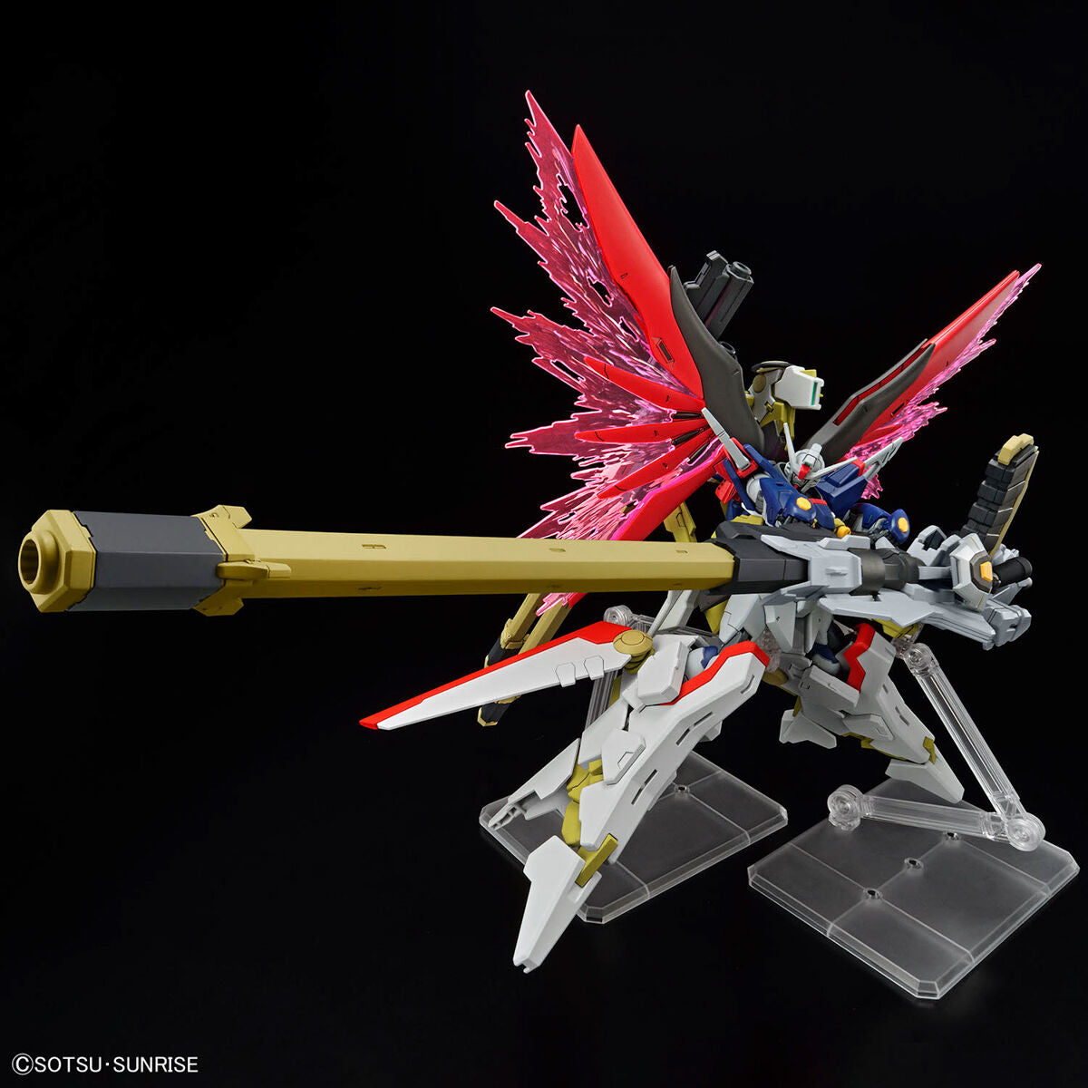 T*F様 DESTINY GUNDAM SpecII & ZEUS SILHOU Model figurki GUNDAM HG 1/144 - Destiny Gundam Spec II