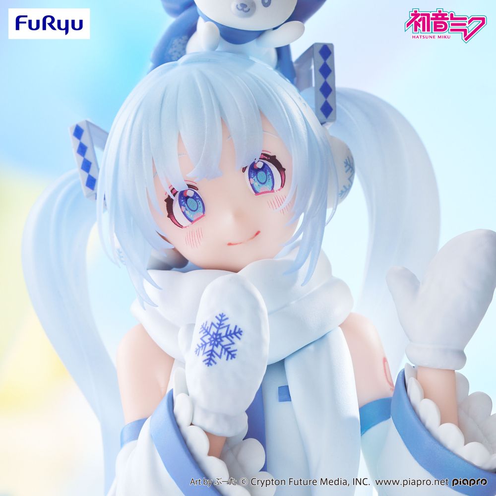 Hatsune Miku Noodle Stopper Figure -SNOW MIKU Sky Town 10th ver