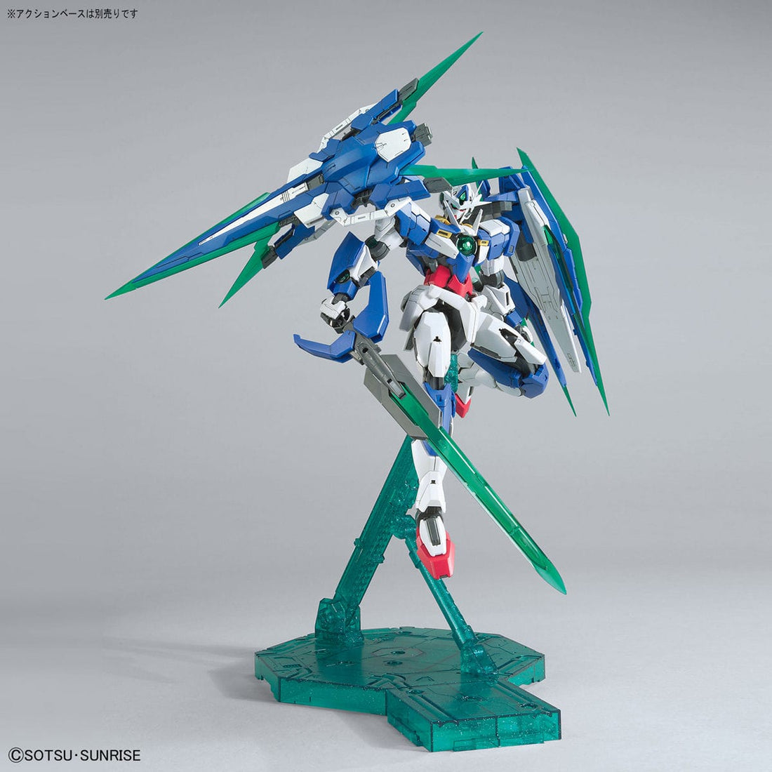 MG 1/100 00 Qan[T] Full Saber - Bandai - Glacier Hobbies