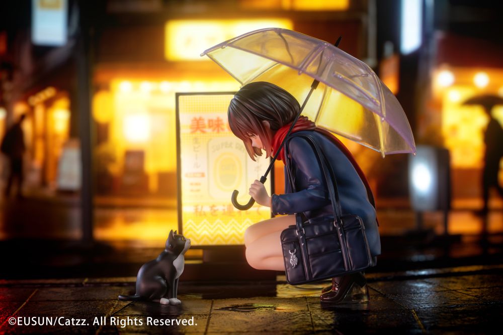 Rainy Day - Meeting Illustrated by Catzz 1/7 Scale FIgure