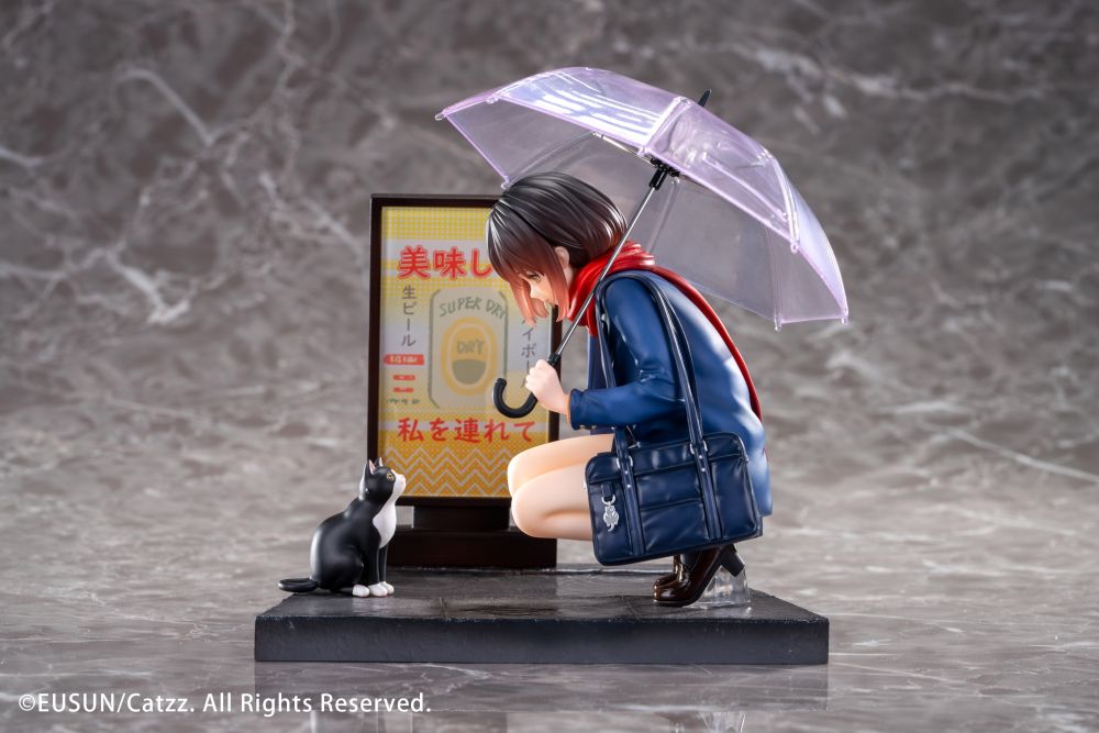 Rainy Day - Meeting Illustrated by Catzz 1/7 Scale FIgure