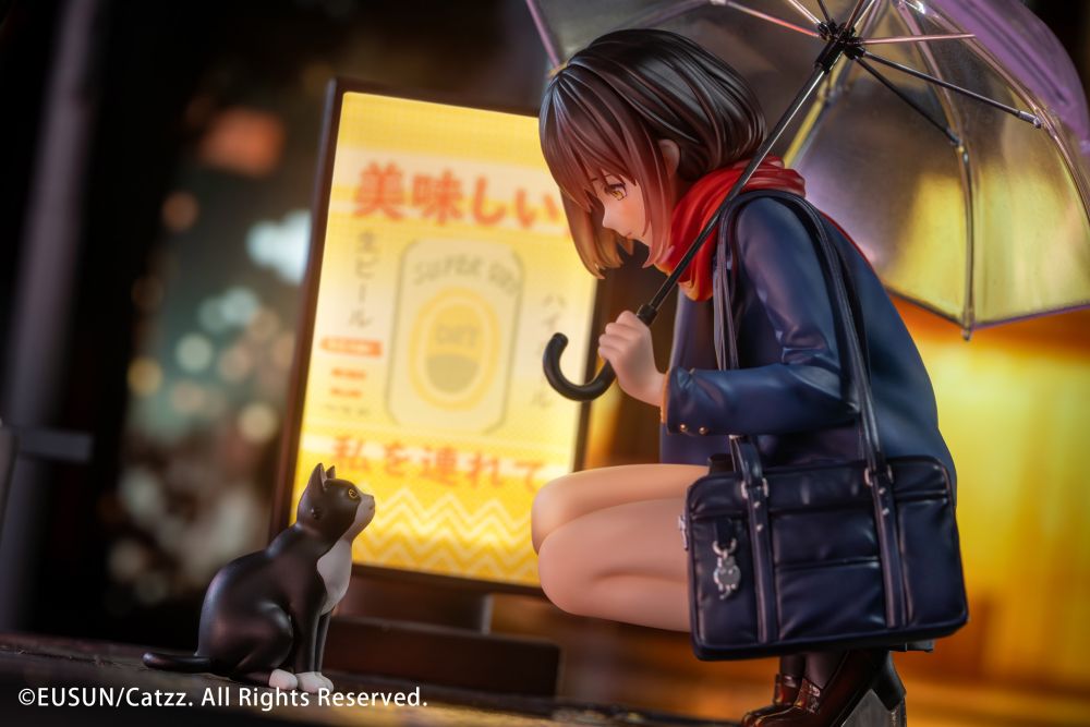 Rainy Day - Meeting Illustrated by Catzz 1/7 Scale FIgure