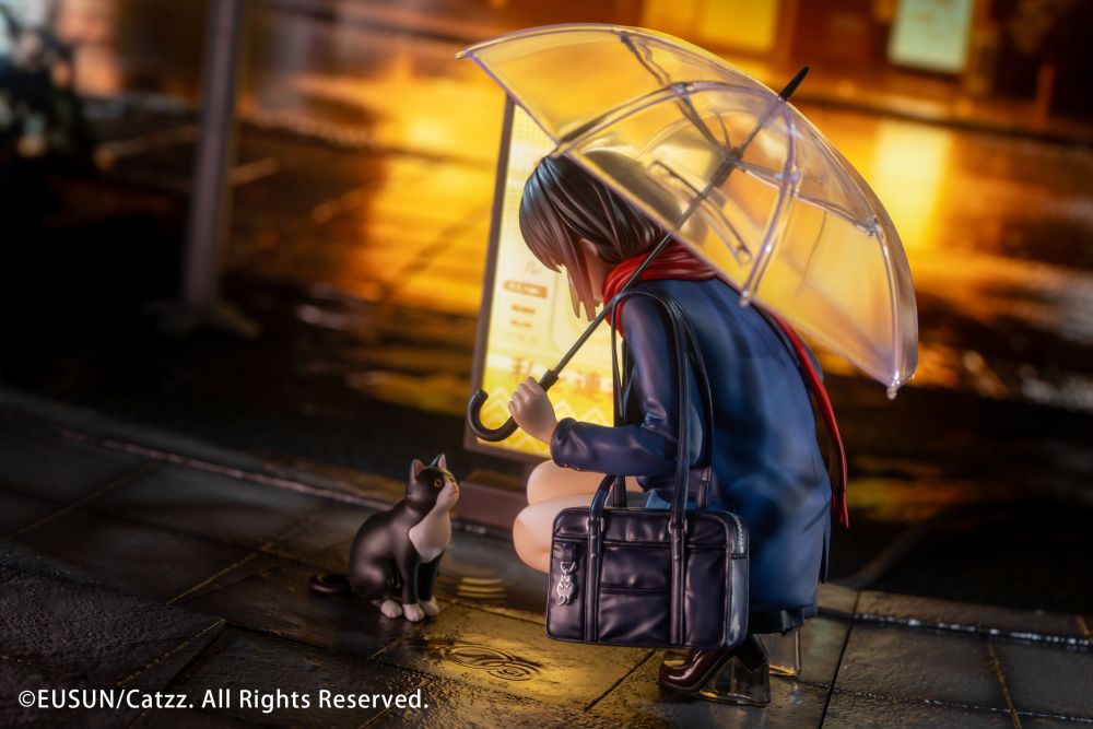 Rainy Day - Meeting Illustrated by Catzz 1/7 Scale FIgure