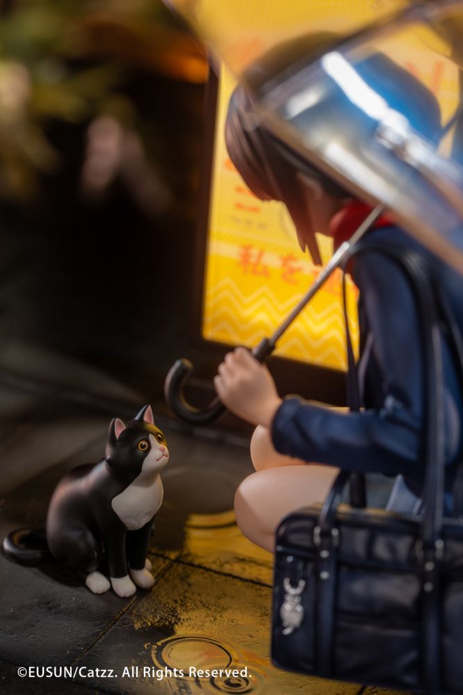 Rainy Day - Meeting Illustrated by Catzz 1/7 Scale FIgure