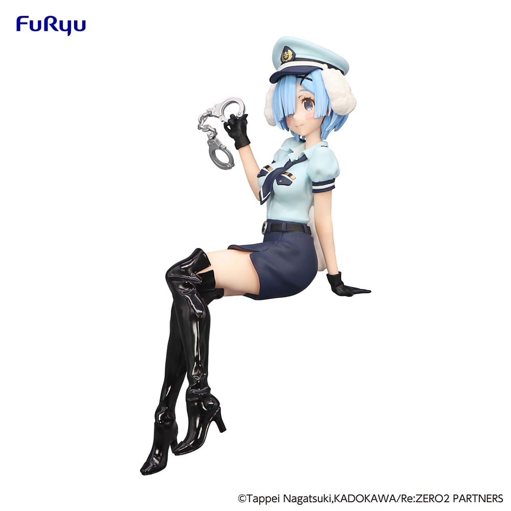 Re:ZERO -Starting Life in Another World- Noodle Stopper Figure Rem Police Officer Cap with Dog Ears - FuRyu Corporation - Glacier Hobbies