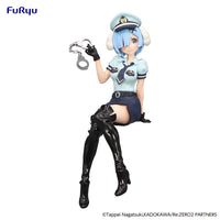 Re:ZERO -Starting Life in Another World- Noodle Stopper Figure Rem Police Officer Cap with Dog Ears - FuRyu Corporation - Glacier Hobbies