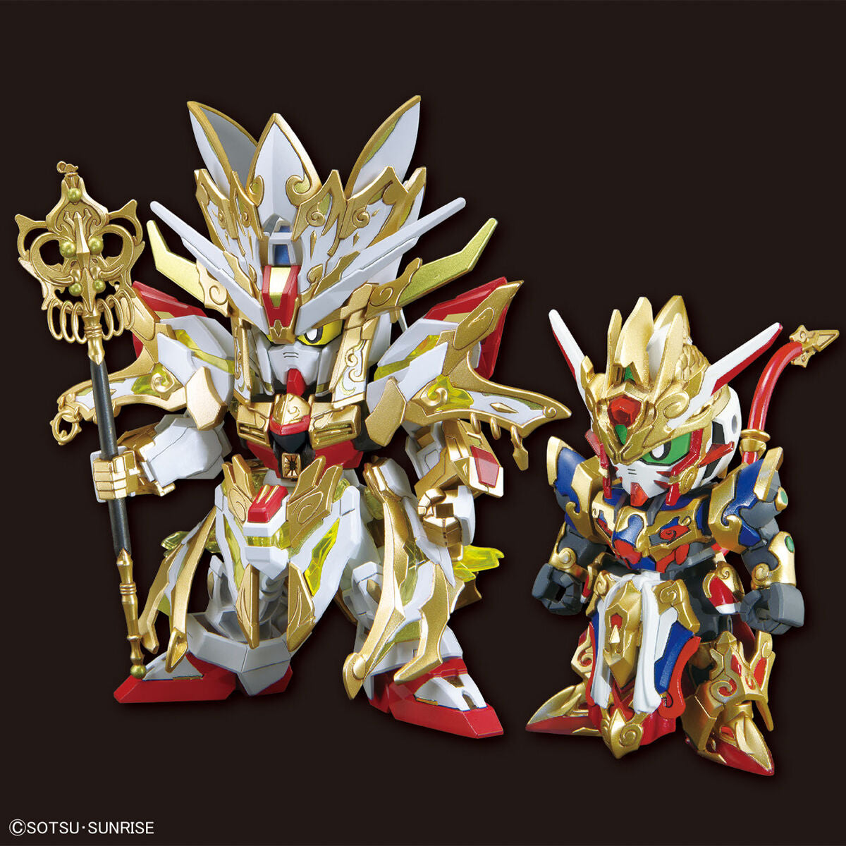 SDW Heroes Revival of the Wukong Gundam (Childhood ver.) & Sanzang Strike Freedom Gundam Set