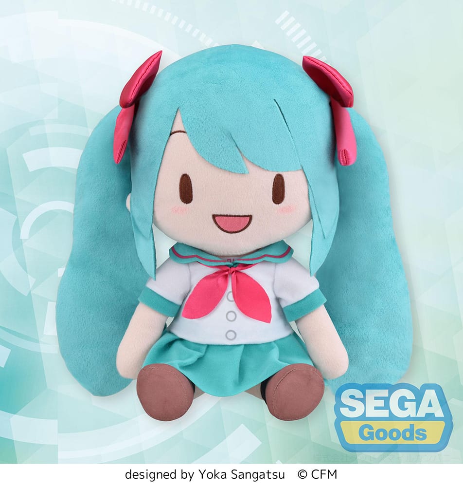 Fuwapetit "Hatsune Miku" Series L Plush "Hatsune Miku 16th Anniversary" - SEGA - Glacier Hobbies