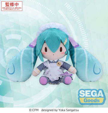 Fuwa petit "Hatsune Miku Series" M Plush "Hatsune Miku" -Classical Maid-