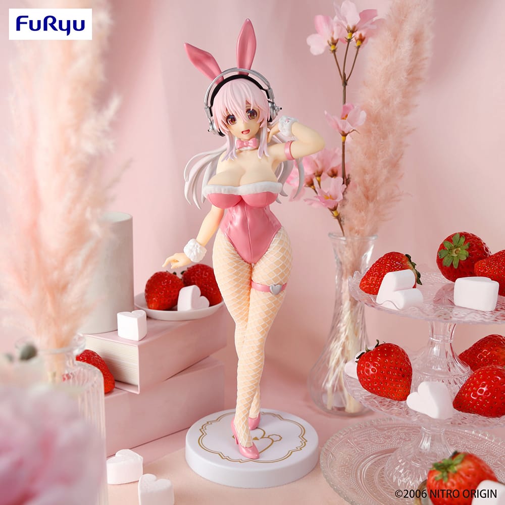 SUPER SONICO BiCute Bunnies Figure -SUPER SONICO Pink ver.- - FuRyu Corporation - Glacier Hobbies
