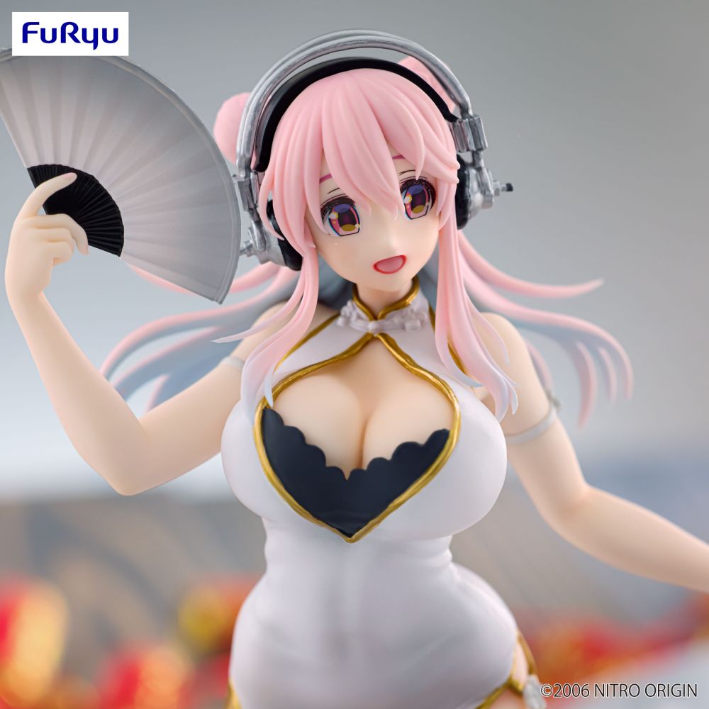 SUPER SONICO Trio-Try-iT Figure -White China Dress ver