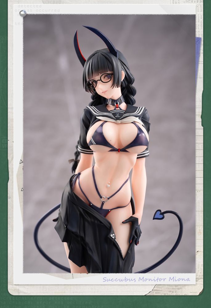 Succubus Class President Reina illustration by Ban! 1/6 Scale Figure