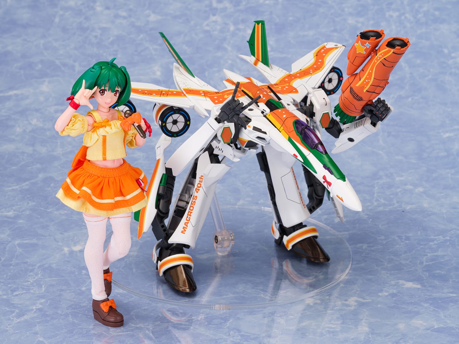 V.F.G. Macross F VF-25F Messiah Ranka Lee 40th Anniversary Ver.