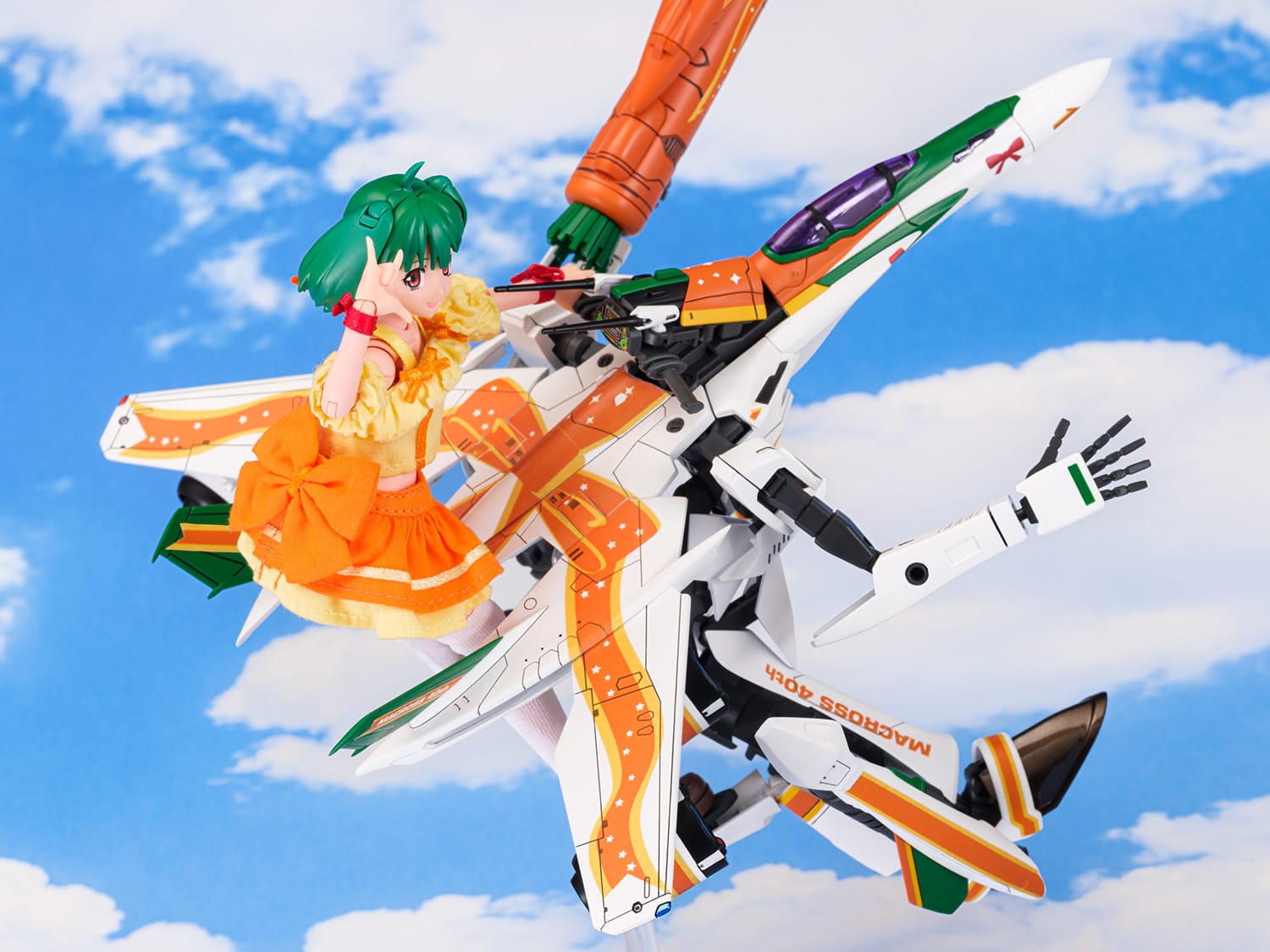 V.F.G. Macross F VF-25F Messiah Ranka Lee 40th Anniversary Ver.