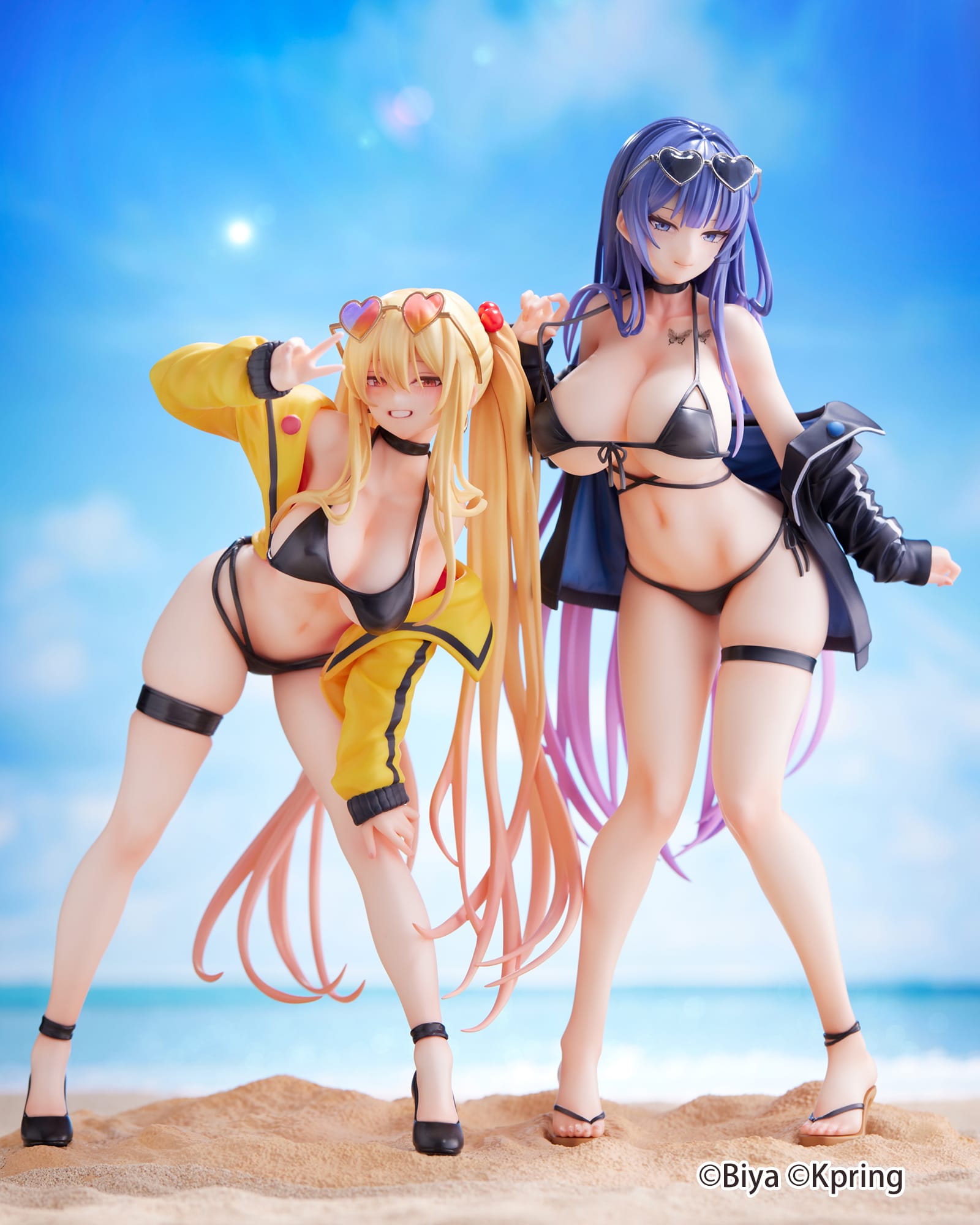Yuna & Sayuri 1/6 Scale Figure (Set of 2) with Special Base Illustration by Biya & K Pring