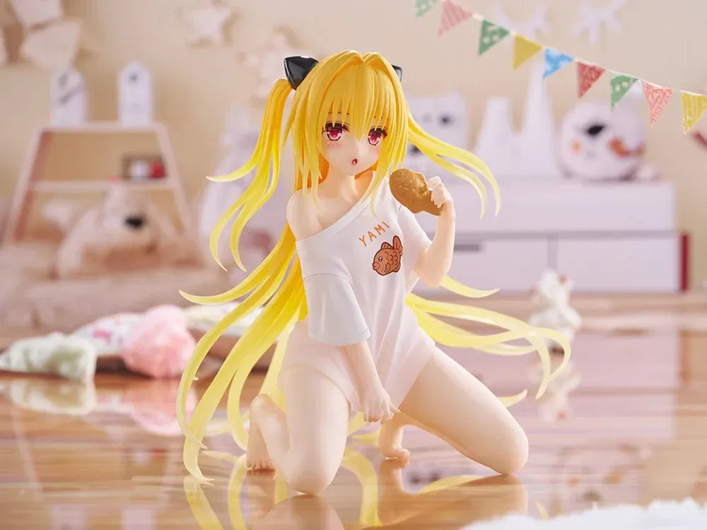 To Love-Ru Darkness Desktop Cute Figure - Golden Darkness (Roomwear Ver.) To LOVE-Ru TAITO Desktop Cute