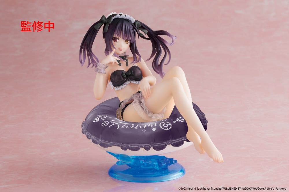Date A Live Iv Aqua Float Girls Figure - Kurumi Tokisaki Renewal Edition