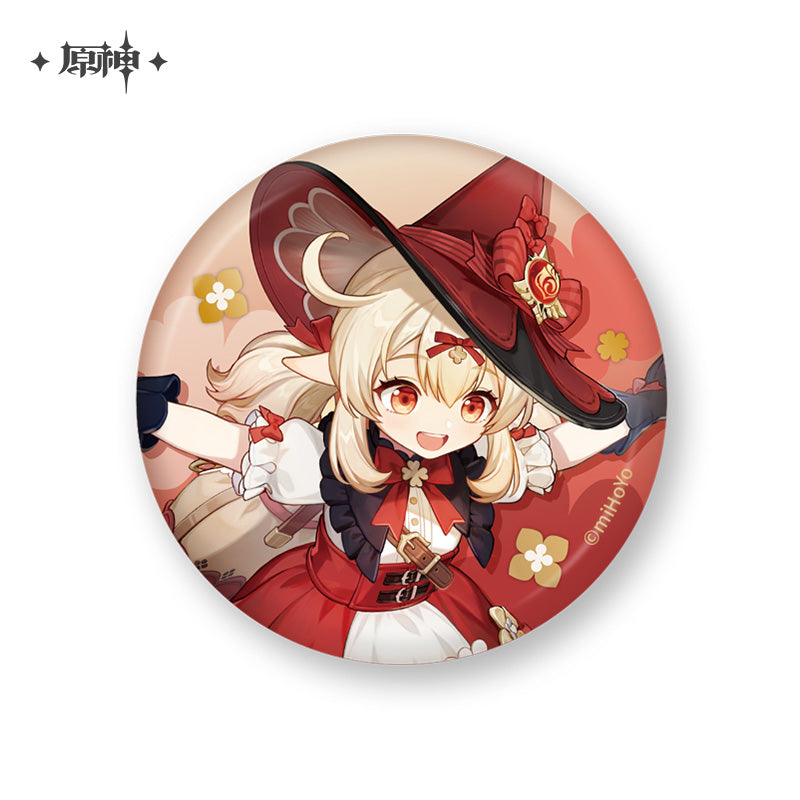 Genshin Impact Teyvat Fashion Tin Badge
