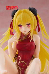 To Love-Ru Darkness Desktop Cute Figure - Golden Darkness (Chinese Dress Ver.) To LOVE-Ru TAITO Desktop Cute
