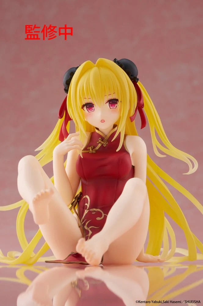 To Love-Ru Darkness Desktop Cute Figure - Golden Darkness (Chinese Dress Ver.) To LOVE-Ru TAITO Desktop Cute