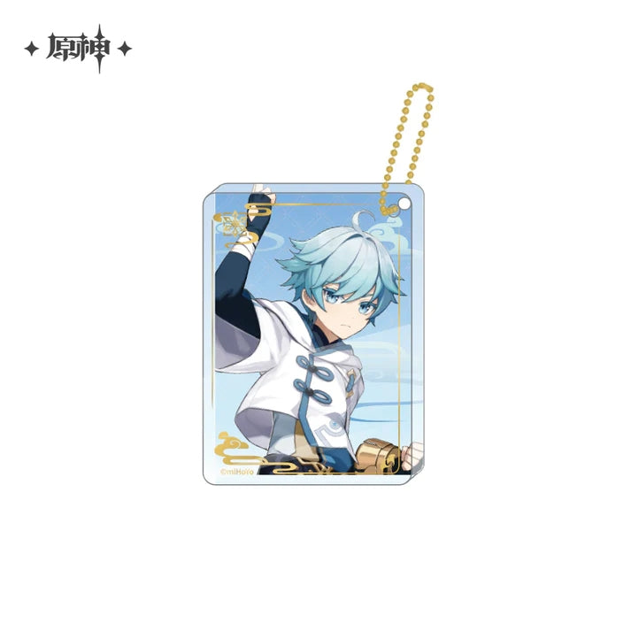 Genshin Impact Character Thick Acrylic Keychain Pendant Vol. 1