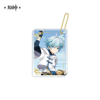 Genshin Impact Character Thick Acrylic Keychain Pendant Vol. 1